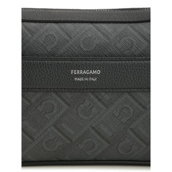 Ferragamo Men Ferragamo Monogram Shoulder Bag